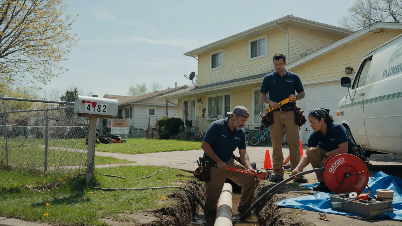 Gas Line Repair in Marinette, WI near me